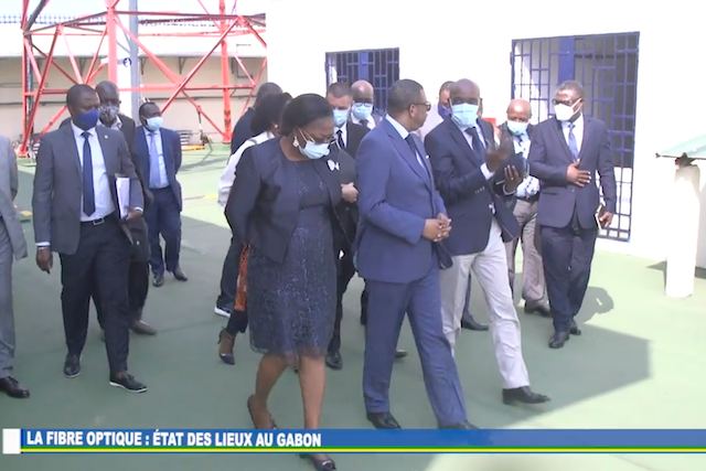 Le Ministre de la Communication et de l’Économie Numérique en visite sur les installations techniques de la SPIN