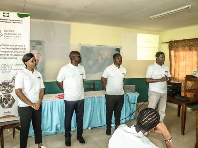 Présentation des activités d’ACCULTURATION DIGITALE du Centre Gabonais de L’Innovation au Lycée Paul Indjedjet Gondjout